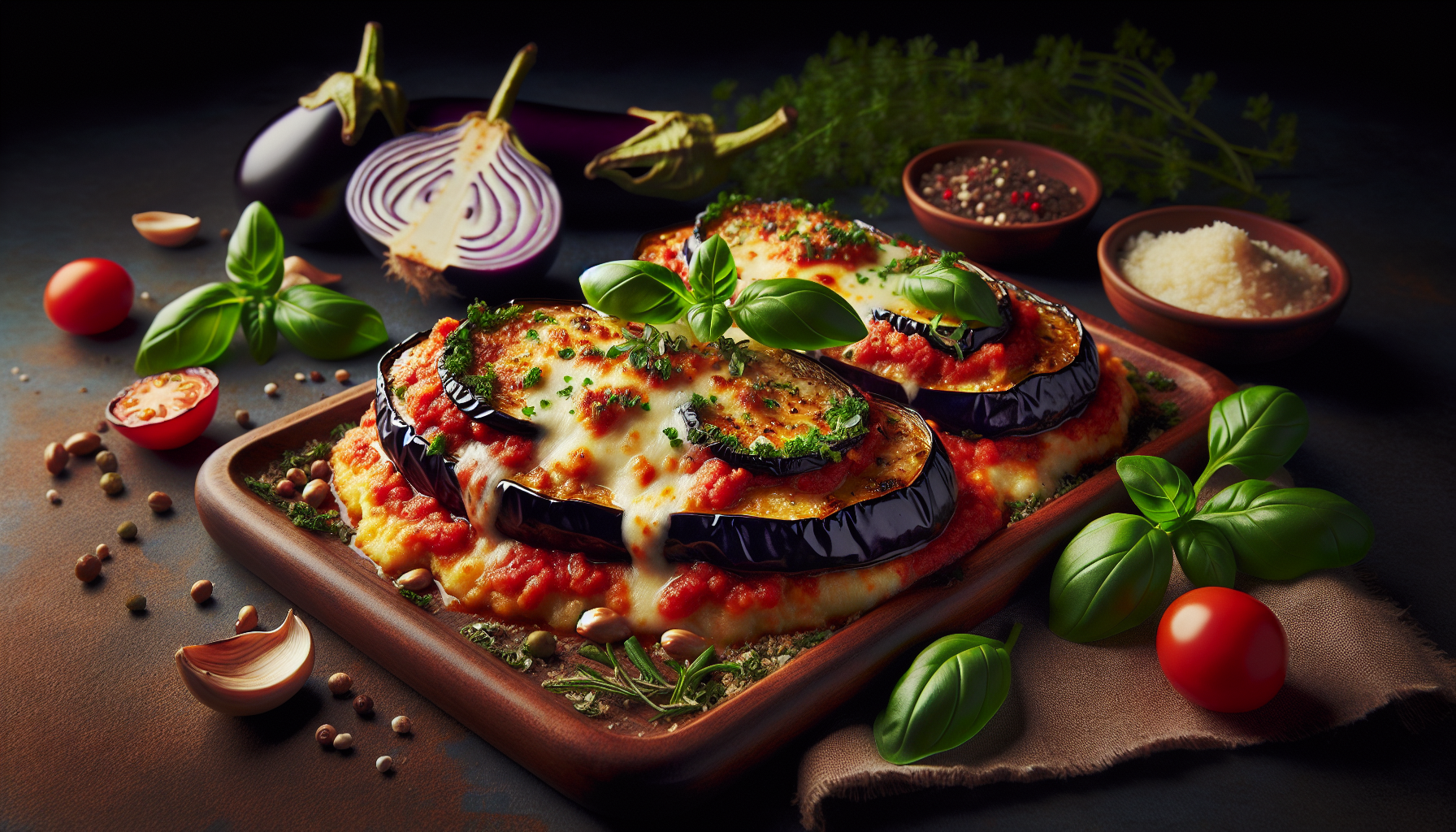 parmigiana di melanzane al forno